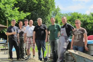 31.5.2014 Arbeiten am Platz